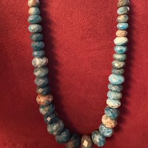 Jay King Faceted Apatite Necklace & Earring Set! Comes in Original Gift Box